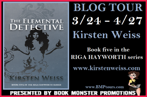 TOUR BUTTON - Kristen Weiss' ELEMENTAL DETECTIVE Tour